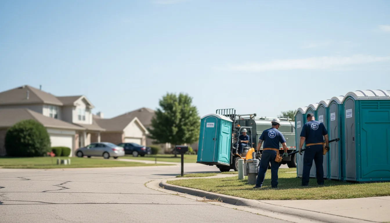 Porta Potty Rental in Rock, MI near me
